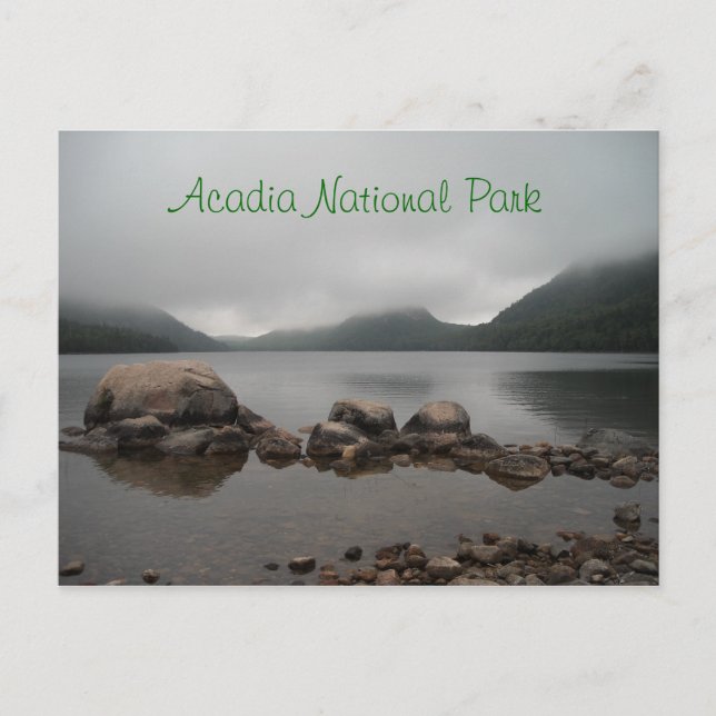 Acadia Park-Jordan Pond-vykort Vykort (Framsida)