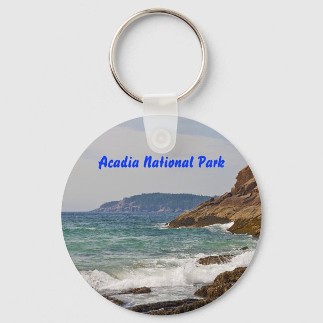 Acadia Shore Keychain Nyckelring (Framsida)
