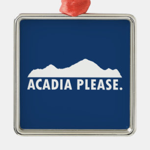 Acadia, tack julgransprydnad metall