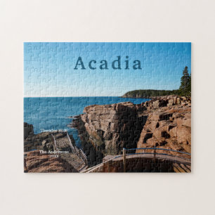 Acadia Thunder Hål nationalpark Maine Pussel