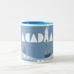Acadia Två-Tonad Mugg