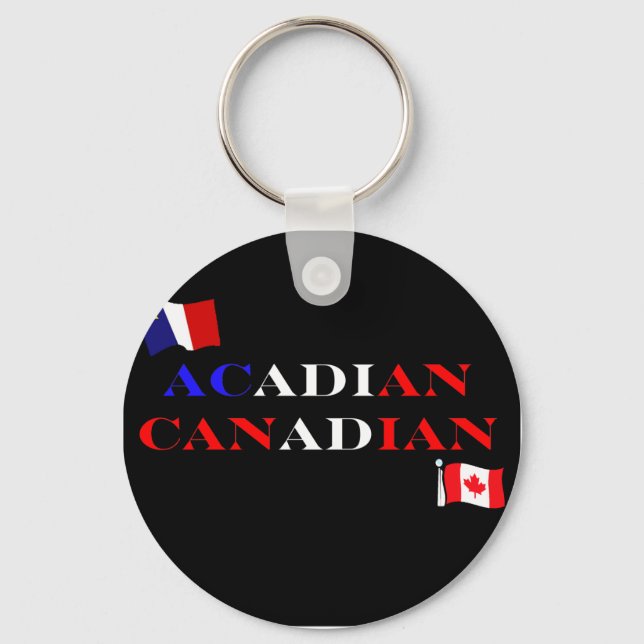 Acadian Canadian Nyckelring (Framsida)