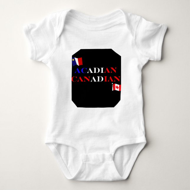 Acadian Canadian Tee Shirt (Framsida)