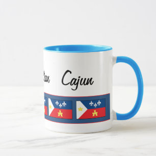 Acadiana Cajun flagga Mugg