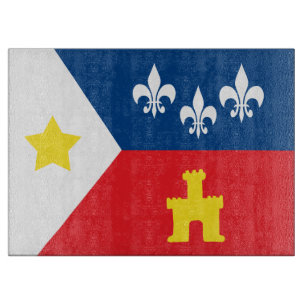 Acadiana Cajun flaggaskärbräda