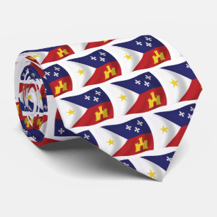 Acadiana Flag Knytning Slips
