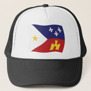 Acadiana Flagga Hatt Keps