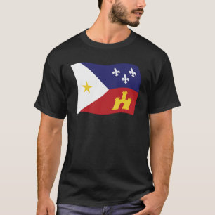 Acadiana Flagga Tröja
