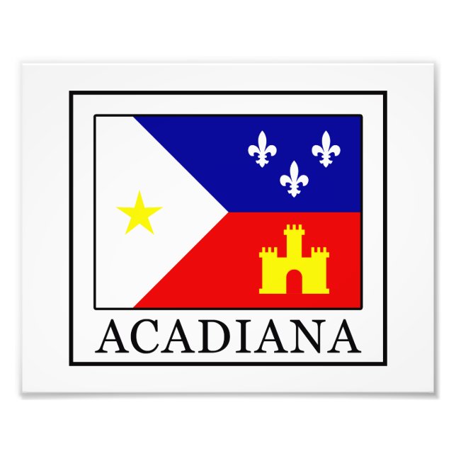 Acadiana Fototryck (Framsidan)