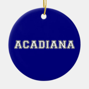 Acadiana Julgransprydnad Keramik