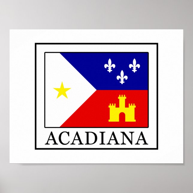 Acadiana Poster (Framsidan)
