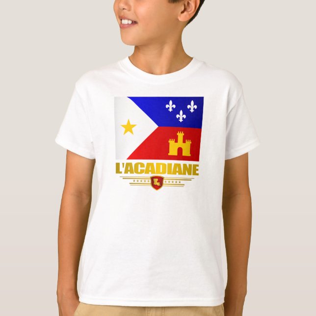 Acadiana-Pride Tee Shirt (Framsida)