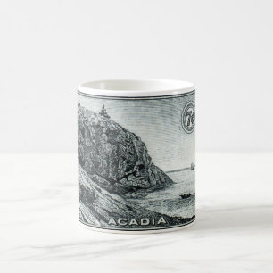 Acadianationalpark 1934 kaffemugg