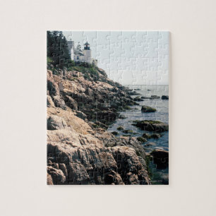 Acadianationalpark, bas- hamn, Maine Pussel