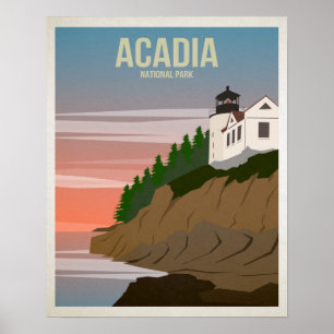 Acadianationalpark Poster