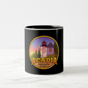 Acadianationalparkmugg Två-Tonad Mugg