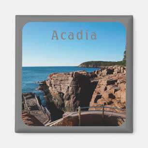 Acadias nationalpark Thunder Hål MDI Maine Magnet