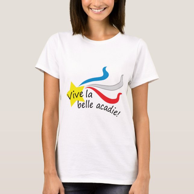 Acadie för Vive labelle T Shirt (Framsida)