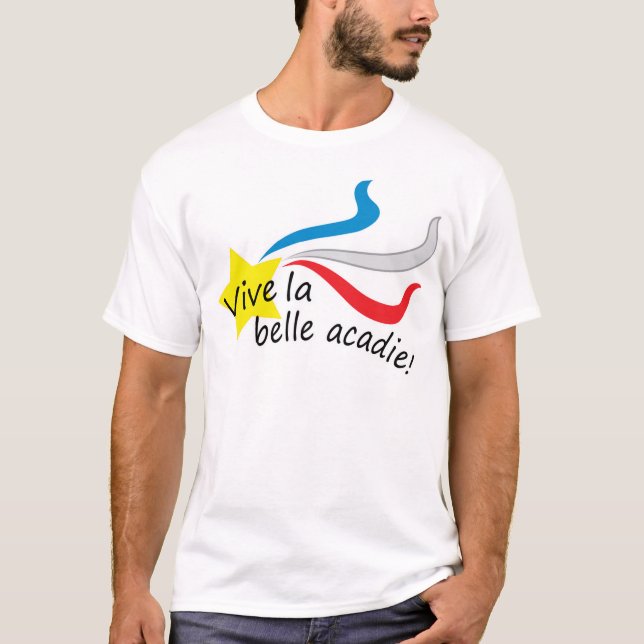 Acadie för Vive labelle Tee Shirt (Framsida)