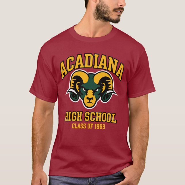 Acadina high school t shirt (Framsida)