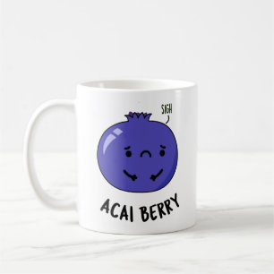Acai Berry Funny Fruit Pun Kaffemugg