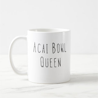 Acai Bowl Queen Healthy Foodie Gift Kaffemugg