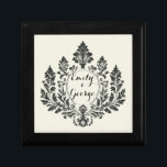 Acanthus & Antiquity, bröllop-design, Minnesask<br><div class="desc">Bröllop-designsamling som blandar tidlös elegans med tunn detaljrikedom. Med ornerade motiv, guld och svarta filigree och lush acanthus löv skapar denna samling en lyxande atmosfär. Varje biet utstrålar sofistikering och vintage. Perfekt för par som vill ha en opulens och en klassisk skönhet i dekanalen bröllop, i kontorslokaler och i blommigt....</div>