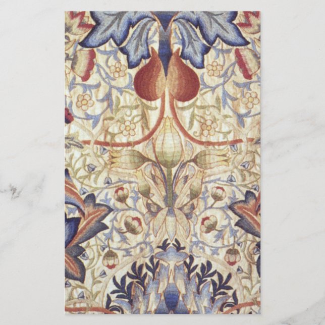 Acanthus (av William Morris) Brevpapper (Framsida)