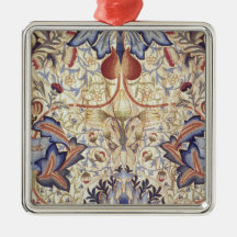 Acanthus (av William Morris) Ceramic Ornament