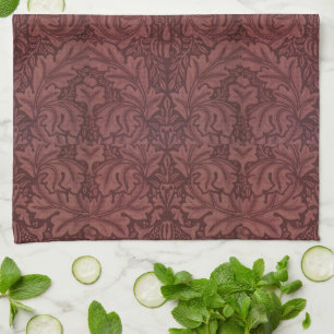 Acanthus av William Morris, Vintage blomstermönstr Kökshandduk
