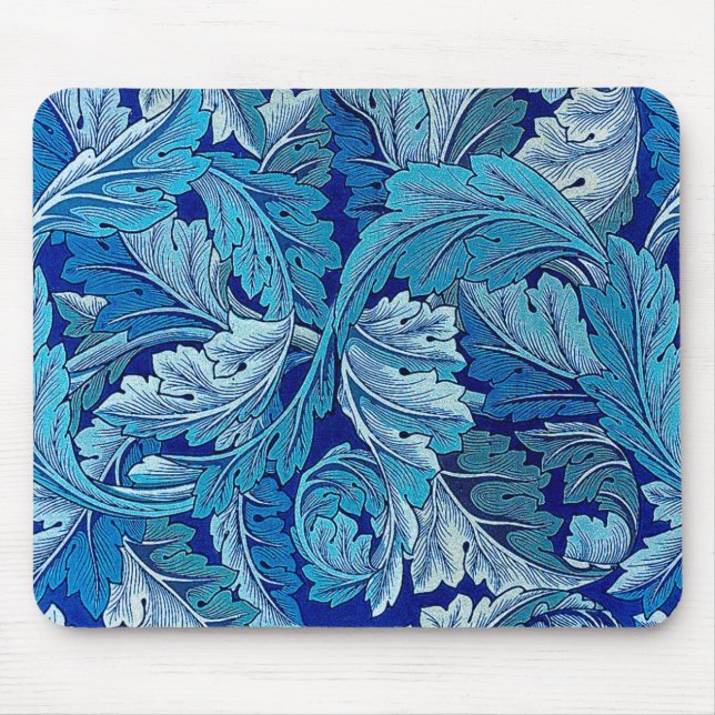 Acanthus Blue, William Morris Musmatta (Framsidan)