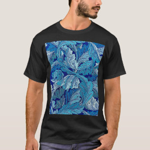 Acanthus Blue, William Morris T Shirt