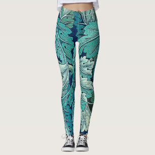 Acanthus Grönt, William Morris Leggings