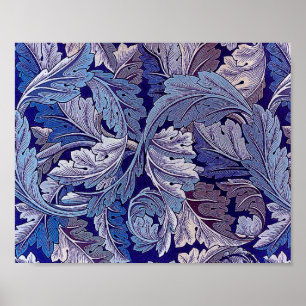 Acanthus Lila, William Morris Poster