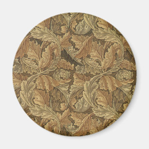 Acanthus Löv av William Morris, Antique Textile Magnet
