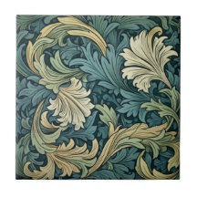Acanthus Löv Mönster