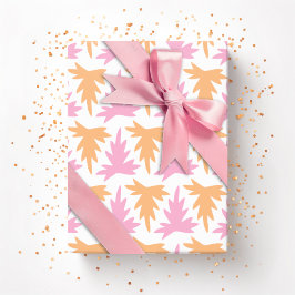 Acanthus Row in Pink and Orange Presentpapper