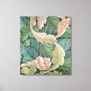 "Acanthus" tapetdesign, 1875 Canvastryck