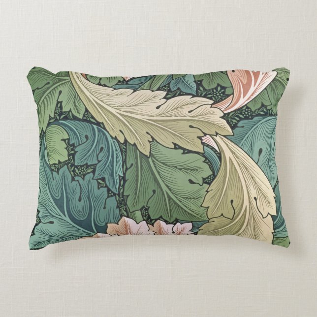 "Acanthus" tapetdesign, 1875 Prydnadskudde (Framsidan)