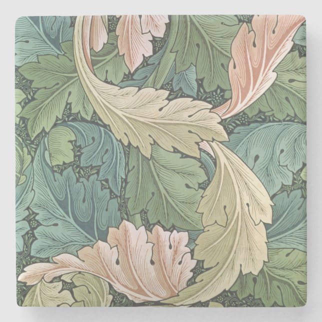 "Acanthus" tapetdesign, 1875 Stenunderlägg (Framsidan)