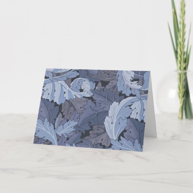 Acanthus, William Morris Card Kort (Framsida)