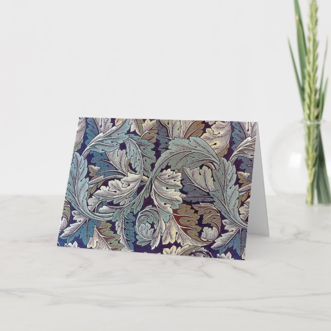 Acanthus, William Morris Kort (Framsida)