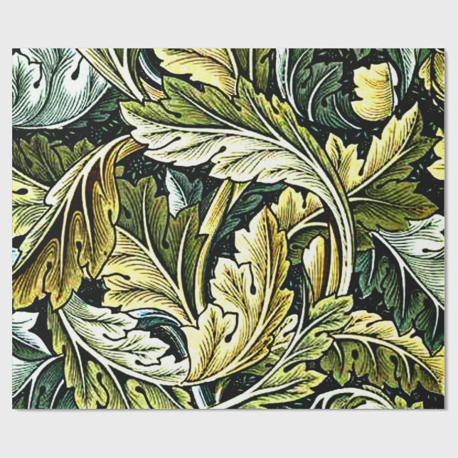 Acanthus, William Morris, Presentpapper (Platt)