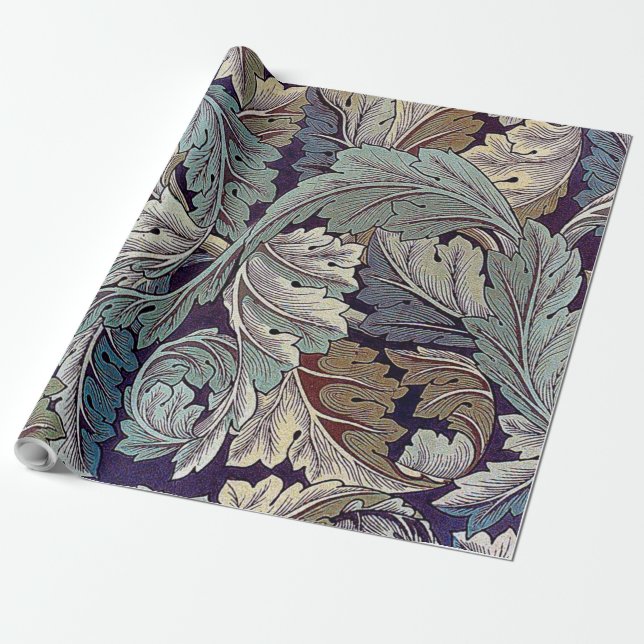 Acanthus, William Morris Presentpapper (Utrullad)
