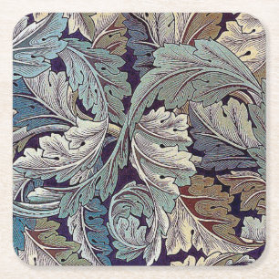Acanthus, William Morris Underlägg Papper Kvadrat