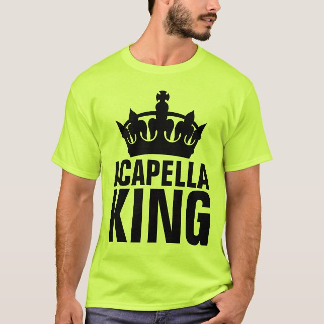 ACAPELLA KUNG T-SHIRTS (Framsida)