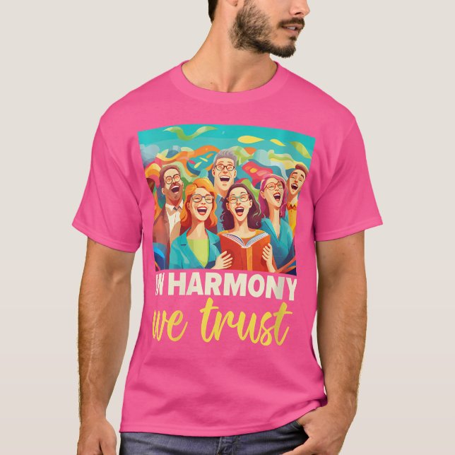 Acapella Singing Instructor Music Voice Opera Sjun T Shirt (Framsida)