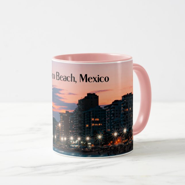 Acapulco Beach, Mexiko Mugg (Framsida höger)