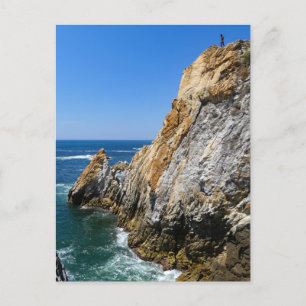 Acapulco Cliff Diver Vykort