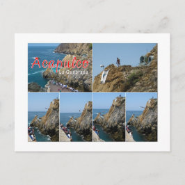 Acapulco - La Quebrada-vykort Vykort
